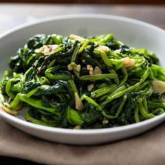 stir fry garlic and broccoli raab